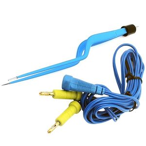 Pinces bipolaires à baïonnette, instrument de neurochirurgie, pinces isolées de précision pour applications de coagulation bipolaire - Product Image 6