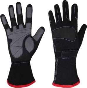 Customizable Racing Gloves Lightweight Full Length Silicone Grip Wear-Resistant External Seam Go-Kart Car RV Gloves - Product Image 3