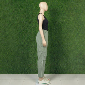 Service OEM Vêtements de sport : Meilleure vente de printemps – Pantalon de jogging léger pour femme, style urbain tendance - Product Image 4