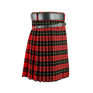 Ensemble de kilt écossais en laine avec logo personnalisé, ceinture sporran et épingle à kilt, costume traditionnel à carreaux pour homme pour cérémonie - Product Image 5