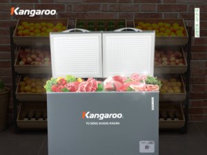 Congelador horizontal de una puerta con descongelación automática de 90L/140L, fabricado en Vietnam, refrigeración por cobre rojo. - Product Image 6