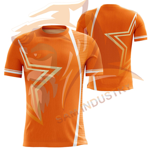 New Design Customized 100% Polyester Soccer Jersey OEM Serviced Anti-Bacterial Quick Dry Adults Size Soccer Jersey - Product Image 2