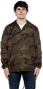 Men's Camouflage <b>Coach</b> Jacket Windproof Casual Turn-down Collar Polyester Shell Regular Fit Autumn Outerwear - Product Image 6