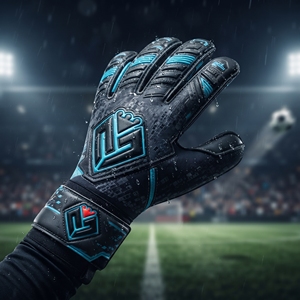 Guantes de Portero de Fútbol con Diseño Transpirable y Agarre Duradero en la Palma, Guantes Profesionales para Entrenamiento de Fútbol, Ligeros - Product Image 2