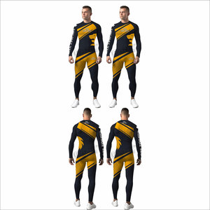 Outdoor Use New Design <b>Men</b> Rash Guard Sets Fitness Wear <b>Men</b> Rash Guard Sets Hot Sale <b>Men</b> Rash Guard Sets - Product Image 6