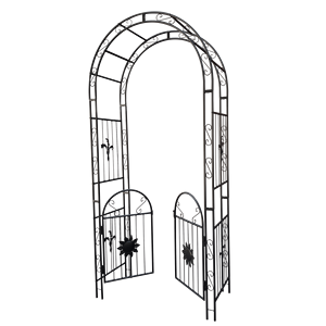 Arco da Giardino in Metallo per Matrimoni all'Aperto, Modello B, per Pergolati e Supporto per Piante Rampicanti, Eventi e Feste - Product Image 4