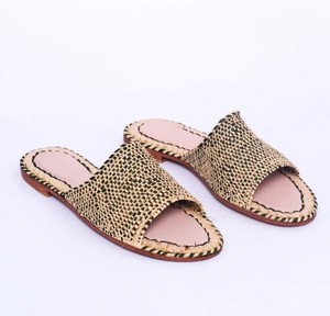 Sandales pour femmes en raphia faites à la main |   Chaussures Bohèmes Confortables et Élégantes |   Chaussures d'été écologiques |   Tailles personnalisables - Product Image 2