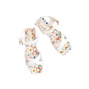 Sandale à talon de cérémonie blanche FR5417 - Product Image 1