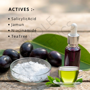 Gel Nettoyant Anti-Acné à l'Acide Salicylique 0,5% et à la Glycérine de Jamun pour le Contrôle du Sébum, Adapté à Tous Types de Peaux, OEM - Product Image 2