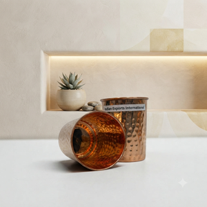 Taza de Cobre Martillado de Lujo (Cobre puro certificado) - Product Image 1