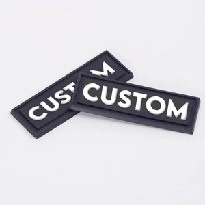 Patchs en PVC souple 3D personnalisés avec logo en relief, en silicone, à thermocoller, brodés, en caoutchouc PVC, avec support thermocollant - Product Image 5