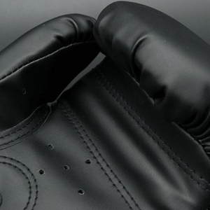 Gants de MMA en cuir durables JUNSHANG, à lacets, pour l'entraînement de boxe/kickboxing, doublure respirante, 14 oz, utilisation en salle de sport ou à domicile, service OEM disponible - Product Image 6