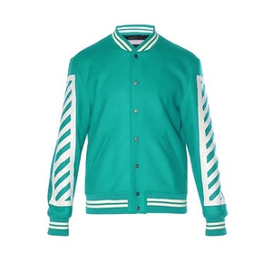 Chaqueta universitaria de estilo personalizado para hombre, multicolor, nailon, poliéster, soporte de alta calidad, mejor precio, logotipo en blanco personalizado - Product Image 3