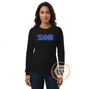 Sweat-shirt d'hiver personnalisé brodé pour femmes Zeta Phi Beta, en coton molletonné respirant et à séchage rapide, vente en gros - Product Image 2