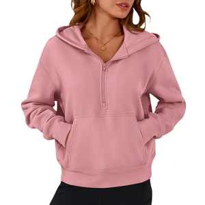 Hoodie Femme Tricoté Respirant Écologique à Épaules Tombantes Style Décontracté Streetwear – Prix de Gros Abordable - Product Image 3