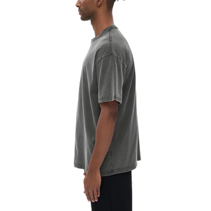 Wholesale Manufacturer Mens Regular Fit Soft Cotton Customized Printed Custom Acid Wash <b>T</b> Shirt - Product Image 4