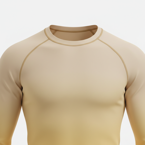 เสื้อแรชการ์ดแขนยาวแบบยูนิเซ็กซ์ สำหรับกิจกรรมกลางแจ้ง แข่งขัน กีฬาแห้งเร็ว บีเจเจ เอ็มเอ็มเอ็ม ยิวยิตสู กราปลิง ชุดกีฬา - Product Image 4