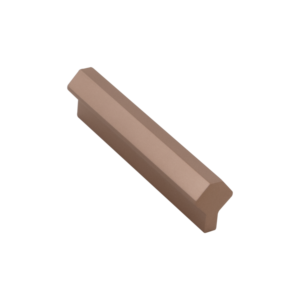 Aluminum Long <b>Wardrobe</b> Handle Duckbill Profile Pull Ceramic Finish Sand White Rose Gold Brown <b>Pink</b> Sky Blue Closet Hardware - Product Image 4