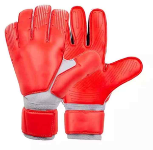 Gants de sport en cuir respirant de haute qualité, antidérapants et imperméables pour gardiens de but de football, avec logo personnalisé, vente en gros - Product Image 4