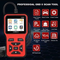 Escáner OBD2, Lector de Códigos de Auto, Herramienta de Diagnóstico del Motor, Datos en Tiempo Real, Pantalla a Color con Sensor O2, EVAP, Voltaje de Batería