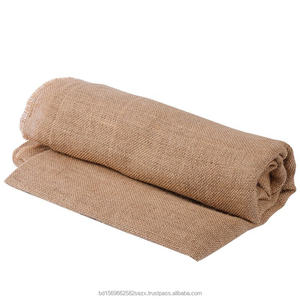 Tissu géotextile en jute 100% naturel et écologique, largeur 45 pouces x 200 pieds, 10 oz (300 g/m²), rouleau de toile de jute tissée, Bangladesh - Product Image 1