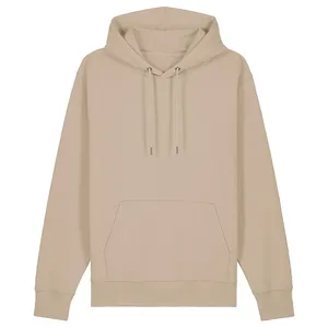 Men's Dark Gray Hooded Sweatshirt Regular Fit Solid <b>Colour</b> Casual Fleece Hoodie With Front Pocket Autumn Wear 2027 - Product Image 2