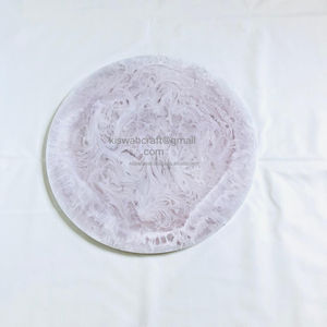 Planche à fromage moderne tendance en résine époxy acrylique de qualité standard avec motif tourbillon à des prix compétitifs - Product Image 2