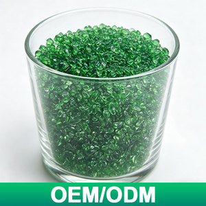 Grava de Vidrio Verde Pulido en Oferta, Piedras Decorativas para Acuarios, Peceras, Jardinería y Relleno de Jarrones - Product Image 3