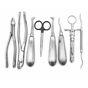 Kit de 12 instruments chirurgicaux dentaires de qualité supérieure, ensemble d'extraction chirurgicale, outils dentaires en acier inoxydable, kit d'extraction dentaire, USA - Product Image 6