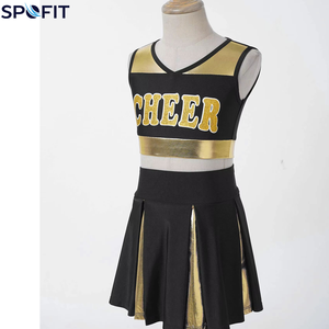 Concevez vos propres uniformes de cheerleading personnalisés de qualité supérieure, imprimés, sur mesure, en taille plus, sublimés, en gros - Product Image 3