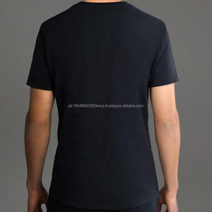 Camisetas Orgánicas de Jersey para Hombre, Camisetas de Algodón de Bambú con Bolsillo, Camisetas Personalizadas para Hombre, Camiseta con Logotipo - Product Image 6