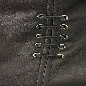 Chaleco de Motocicleta Profesional de Cuero Genuino para Hombre, Resistente al Viento, Talla Grande, de Seguridad para Carreras, Fabricante Personalizado 2026 - Product Image 3