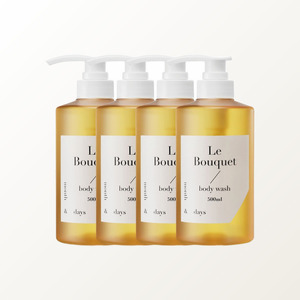 ครีมอาบน้ำสูตรธรรมชาติ Months and Days Perfume Care Body Wash Le Bouquet ขนาด 500 มล. แพ็ค 4 ชิ้น ครีมอาบน้ำที่ปรับสมดุลค่า pH - Product Image 5