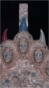 จี้รูปกรงเล็บหมีประดับเพชรโมอิสซาไนต์ VVS ผ่านการทดสอบเพชร 3 มิติ งานสั่งทำคุณภาพสูง เงินแท้ 925 จี้ตัวอักษร เครื่องประดับชั้นดี - Product Image 4