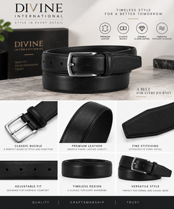 Fabricante de Cinturones de Cuero que Ofrece Diseños y Acabados Personalizados de Divine International - Product Image 5