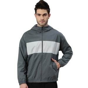 Men Soft Windbreaker <b>Jacket</b> Lightweight <b>Casual</b> Zip Front Outdoor Breathable Comfortable Everyday Regular Fit Outerwear - Product Image 4