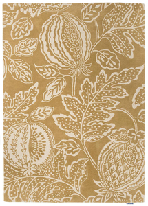 Alfombra de Lana de Nueva Zelanda Hecha a Mano de Lujo con Diseño Floral Botánico, Alfombra Contemporánea con Patrón de Hojas, Fabricante Personalizado - Product Image 4