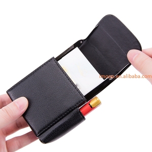 Portasigarette Originale in PU a Prezzo di Fabbrica, Contiene 20 Sigarette, Accendino a Gas, Astuccio per Sigari, Gadget per Uomini Fumatori - Product Image 2