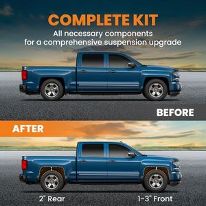 Kit di Sollevamento Anteriore 3FT e Posteriore 2FT per Chevy Suburban 1500 Tahoe 2000-2006 - Ammortizzatori e Sospensioni Tuning - Product Image 6