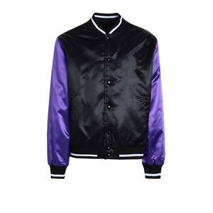 Chaquetas de béisbol de satén al por mayor, chaquetas universitarias de béisbol bordadas, chaqueta de béisbol universitaria para hombre, ropa deportiva para adultos, todas las tallas - Product Image 1