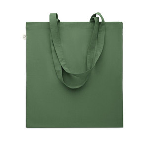 Borsa della spesa promozionale in cotone Viveka colorata ed elegante per l'uso quotidiano - Product Image 3