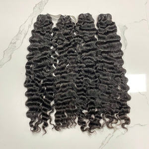 TRAME DE CHEVEUX BOUCLÉS BIRMAIS CHEVEUX VIETNAMIENS TEXTURES DE Cheveux humains vierges BOUCLES POUR LES FEMMES NOIRES - Product Image 3