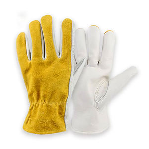 Guantes de Cuero de Calidad Profesional al por Mayor, Guantes de Trabajo de Seguridad Antideslizantes para Construcción, Jardinería y Carpintería - Product Image 2