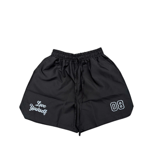 Pantalones Cortos Deportivos de Tela de Paracaídas Bordados, Hechos en Vietnam, para Correr, Fitness, Playa, OEM, ODM, Secado Rápido, Impermeables, Cintura Elástica - Product Image 6