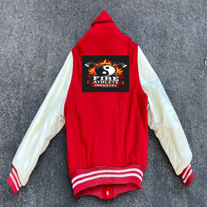 2025 Factory-Made Lightweight Winter Custom Lettermen Jacket For Fashion With Turn Down Collar and <b>Canvas</b> Fabric Low MOQ Jacket - Product Image 2