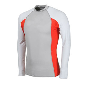 Fabricant de vêtements de sport OEM personnalisés, t-shirts de compression imprimés par sublimation pour hommes, protection UV - Product Image 1