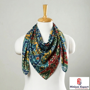 Pañuelos Cuadrados de Seda con Estampado Digital Personalizado, Hijab de Moda para Mujer, Fabricante y Proveedor Textil OEM ODM, Fábrica Mayorista - Product Image 2