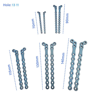 High Quality Manual Titanium <b>M3</b> Maxillofacial Plate 1mm Thickness Orthopaedic Implants <b>Screws</b> CE ISO Certified Hospital Use - Product Image 6
