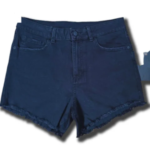 Shorts de Mezclilla de Alta Calidad al por Mayor, Elegantes, de Cintura Alta, Moda Verano 2025, Talla Personalizada para Mujer - Product Image 5