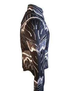 High Quality Western Show Jacket for Rodeo Horse Show Cowgirl Riding Competition Wear - Product Image 3